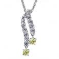 1.20CT ROUND CUT JOURNEYS DIAMONDS PENDANTS NECKLACES PENDANT