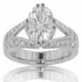 1.65 ct. TW Round Cut Diamond Engagement Ring