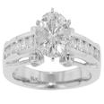 1.92 ct. TW Round Cut Diamond Engagement Ring