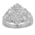 2.75 Ct. TW Round Diamond Cluster Ring
