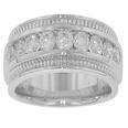 1.00 Ct. TW Menâ€™s Round Diamond Wedding Band
