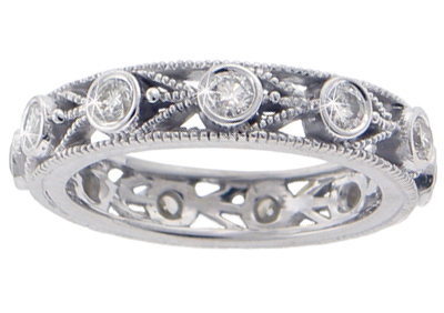 2.00 Ct. TW Round Diamond Eternity Wedding Band
