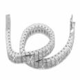 3.00 Ct. TW Princess Diamond Tennis Bracelet in 14 kt. Channel Setting