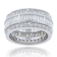 6.00 Ct. TW Baguette & Round Diamond Eternity Wedding Band