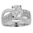 2.23 ct. TW Round Diamond Engagement Ring