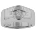0.15 Ct. TW Menâ€™s Round Diamond Wedding Band