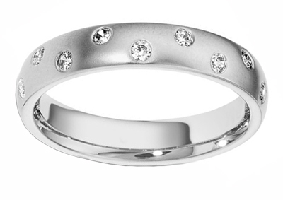 1.25 Ct. Round Diamond Eternity Wedding Band