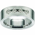 0.65 Ct. TW Menâ€™s Princess Diamond Wedding Band