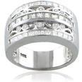 2.00 Ct. TW Princess and Round Diamond Anniversary Band