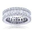5.00 Ct. TW Round & Princess Diamond Eternity Wedding Band