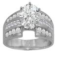 2.46 ct. TW Round Diamond Engagement Ring