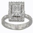 2.03 ct. TW Princess Diamond Engagement Ring