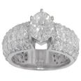 3.45 ct. TW Round Diamond Engagement Ring