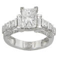 2.00 ct. TW Princess Diamond Engagement Ring