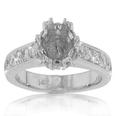 1.75 Ct. TW Round Diamond Engagement Semi Mount