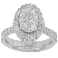 1.90 ct. TW Round Diamond Halo Engagement Ring