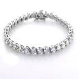 4.50 Ct. TW Round Diamond Tennis Bracelet in 14 kt. Three Prong Mounting