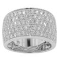 1.75 Ct. TW Micro Pave Round Diamond Anniversary Band