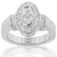 0.75 Ct. TW Bezel Set Round Diamond Anniversary Ring