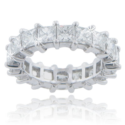 6.00 Ct. TW Princess Diamond Eternity Wedding Band