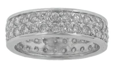 3.00 Ct. TW Round Diamond Eternity Wedding Band