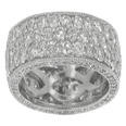 5.25 Ct. TW Round Pave Diamond Eternity Wedding Band