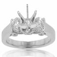 0.75 Ct. TW Round Diamond Engagement Semi Mount