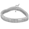 5.00 Ct. TW Round Diamond Tennis Bracelet in 14 kt. Channel Setting