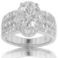 1.80 CT TW Round Cut Diamond Engagement Ring
