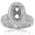 3.00 CT ROUND CUT DIAMOND ENGAGEMENT SEMI MOUNT