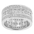 5.00 Ct TW Ladies Round Diamond Eternity Wedding Band