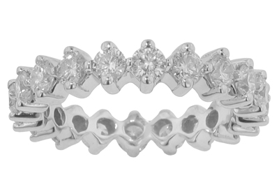 3.00 Ct. TW Ladies Round Diamond Eternity Wedding Band