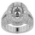 2.50 CT ROUND CUT DIAMOND ENGAGEMENT SEMI MOUNT