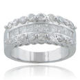 2.00 ct TW Ladies Round and Princess Cut Diamond Anniversay Band
