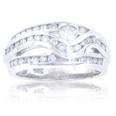 1.50 ct TW Ladies round cut diamond  anniversary band