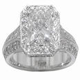 2.40 CT TTW WOMEN'S PRINCESS CUT DIAMOND ENGAGEMENT RING