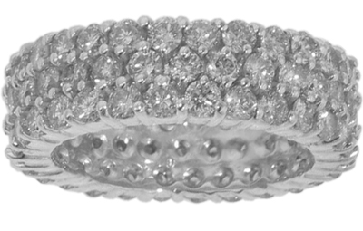 4.00 Ct. TW Round Diamond Eternity Wedding Band