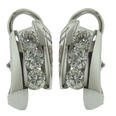 1.70 Ct. TW Round Cut Diamond Hoop Earrings
