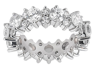 4.00 ct. TW Round Diamond Eternity Wedding Band