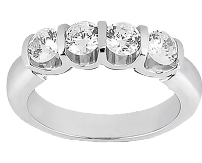 1.00 ct. TW Round Diamond Wedding Band