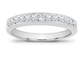0.50 Ct. TW Round Diamond Wedding Band
