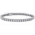 6.00 ct. TW Round Diamond Tennis Bracelet in 14k Four Prong Mounting