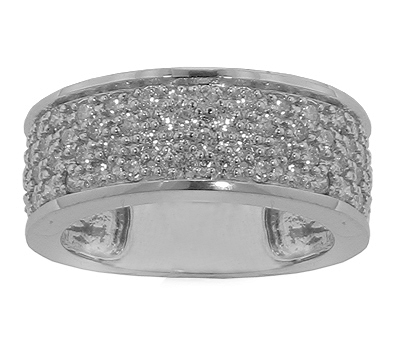1.25 ct TW Ladies Round Cut Diamond Anniversary Band