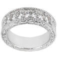 0.50 ct. TW Round Diamond Antique Style Wedding Band