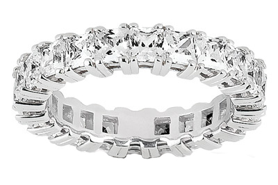 3.75 ct. TW Princess Diamond Eternity Band