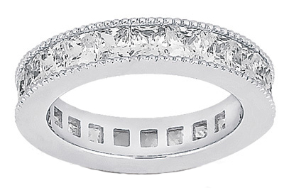2.50 ct. TW Princess Diamond Eternity Band
