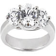 1.75 ct. TW Round Diamond Three Stone Ring