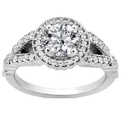 2.31 ct. TW Round Diamond Engagement Ring
