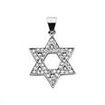 0.40 ct. TW Round Diamond Star of David Pendant
