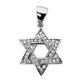 0.55 ct. TW Round Diamond Star of David Pendant
